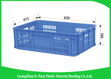 Standardowe plastikowe pojemniki do układania w stosy, plastikowe skrzynie transportowe z małym ładunkiem