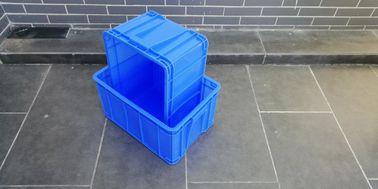 Dziewicze plastikowe pudełka do układania w stosy Pokrywy Opcja Transport Przechowywanie kolorów Dostosowywanie