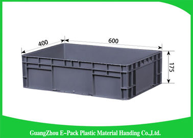 Standardowe pojemniki do układania w stosy w euro Łatwe układanie w stosy 600 * 400 * 175 mm 32,9 l