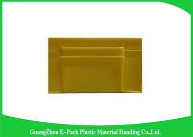 Rolnicze plastikowe pojemniki do układania w stosy, trwałe pudełka do układania w euro 610 * 420 * 150 mm