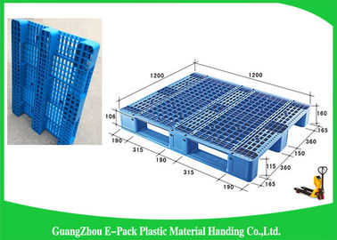 100% Virgin HDPE Heavy Duty Plastikowe palety Transport Obrót Nadający się do recyklingu