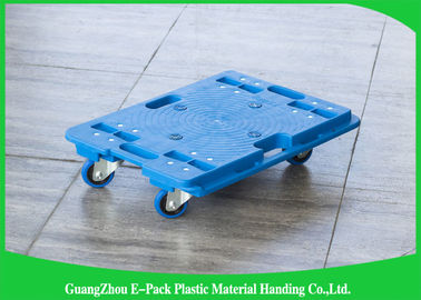150 kg 4-kołowy wózek Dolly do plastikowej skrzyni, do recyklingu Heavy Duty Moving Dolly