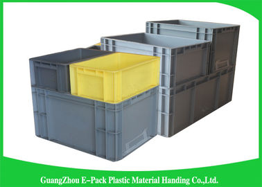 45-litrowe plastikowe pojemniki do układania w euro Łatwe układanie w stosy Ekologiczne 600 * 400 * 230mm