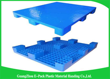 Economica Cargo Nestable Plastikowe palety 9 nóg Export Blue 1200 * 1000mm