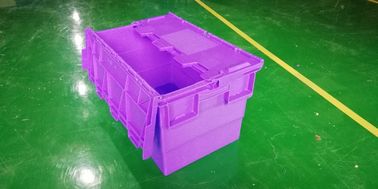 Wodoodporne plastikowe skrzynki o grubości 600 * 400 * 365 mm z uszczelką zapobiegającą kradzieży