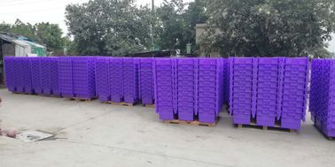 Wodoodporne plastikowe skrzynki o grubości 600 * 400 * 365 mm z uszczelką zapobiegającą kradzieży