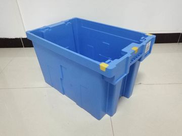 Zagnieżdżanie w stosy Solidna plastikowa skrzynka na zakupy Standardowy rozmiar 600 * 400 mm