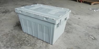 Plastikowe pudła obrotowe do układania w stosy o wysokiej wytrzymałości 550*370 mm