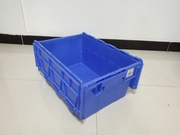 Odporne na uderzenia pojemniki do układania w stos Virgin PP / plastikowe skrzynki z pokrywkami