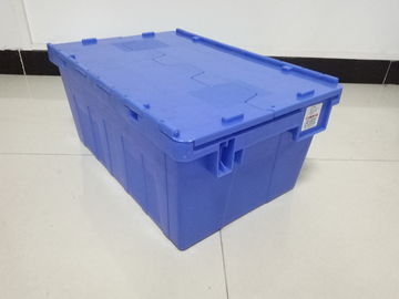 Odporne na uderzenia pojemniki do układania w stos Virgin PP / plastikowe skrzynki z pokrywkami
