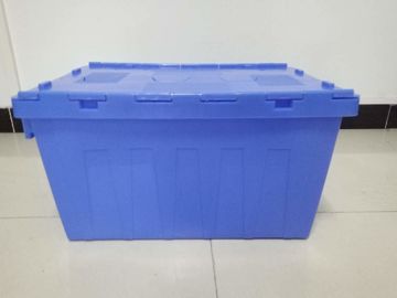 Dostosowane logo Drukowanie plastikowych pojemników z pokrywką / PP Tote Boxes