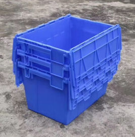 Dostosowane logo Drukowanie plastikowych pojemników z pokrywką / PP Tote Boxes