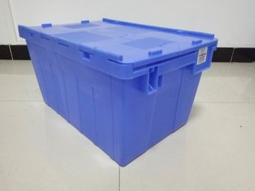 Dostosowane logo Drukowanie plastikowych pojemników z pokrywką / PP Tote Boxes