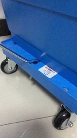 3 cale Cztery koła PU Plastikowe układanie steru Dolly Rudder Dostosowane