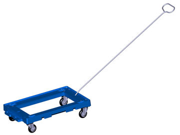 3 cale Cztery koła PU Plastikowe układanie steru Dolly Rudder Dostosowane