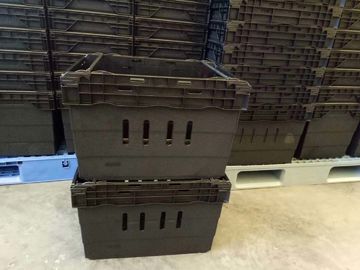 Pudełka do przechowywania w supermarketach 600 * 400 mm Materiał Virgin PP 6 różnych wysokości