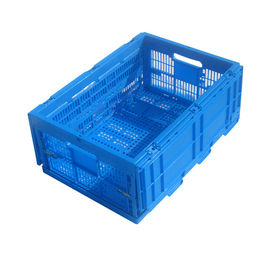 Lekki składany plastikowy pojemnik 600 * 400 Mm Virgin Polipropylen Foods Ładowanie