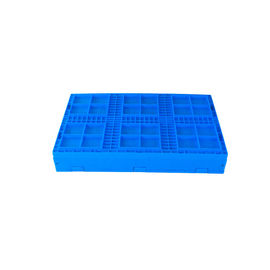 Dołączone pokrywy Plastikowe składane skrzynie 600*400*265 mm Solidne dno z siatki Korpus