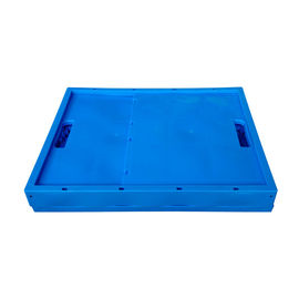 750 * 580 mm Większe plastikowe składane kontenery logistyczne z wygodnymi kółkami