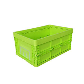 Standardowe zielone składane plastikowe pojemniki / składane plastikowe pudełko
