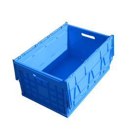 Przenośne plastikowe składane skrzynie do przechowywania 600 * 400 * 330 mm do odbioru
