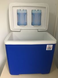 Izolowane pudełko chłodzące o pojemności 28 litrów / plastikowe pudełko do przechowywania na zimno do użytku domowego