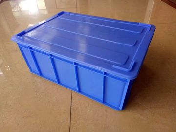 Dziewicze plastikowe pudełka do układania w stosy Pokrywy Opcja Transport Przechowywanie kolorów Dostosowywanie