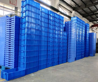 800 * 600 * 120 mm Plastikowe pojemniki do układania w stos Virgin PP lub PE / Pudełka do układania w euro