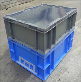 800 * 600 * 120 mm Plastikowe pojemniki do układania w stos Virgin PP lub PE / Pudełka do układania w euro