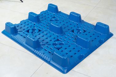 Transport Palety plastikowe 1200 * 1000 Mm Zagnieżdżanie z rozdmuchiwaniem