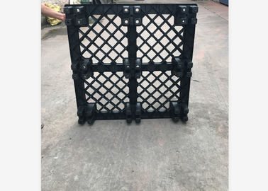 Lekkie 9 biegaczy 1100 * 1100 Mm Jednokierunkowe opakowanie Plastikowe palety