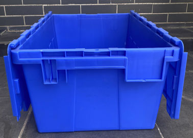 Dostosowany kolorowy pojemnik z ruchomym plastikowym gniazdem o wadze 150 kg z dołączoną pokrywką