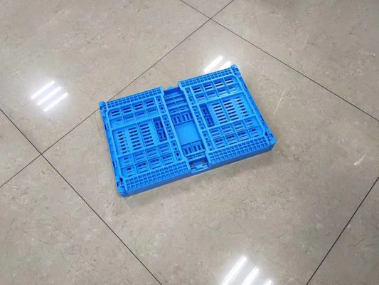 Pionowe układanie w stosy plastikowe skrzynki na owoce i warzywa Kosze do transportu świeżej żywności z otworami