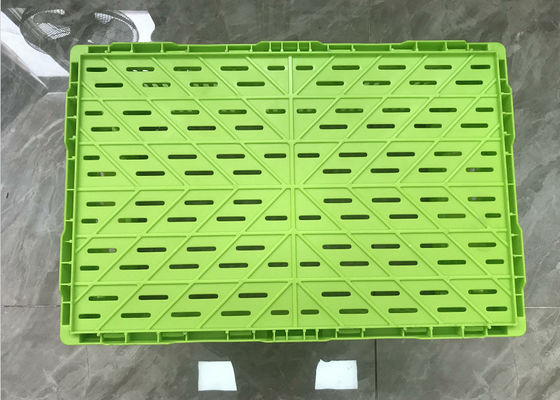 Wytrzymałe plastikowe składane skrzynki na warzywa 600 * 400 * 300 mm