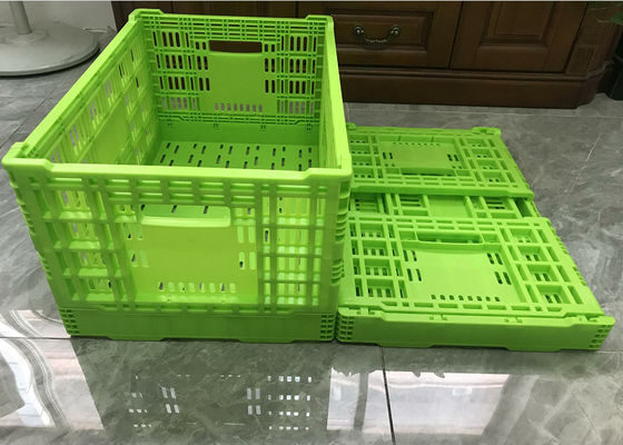 Plastikowe skrzynie na owoce i warzywa klasy spożywczej Virgin PP o wysokości 300 mm