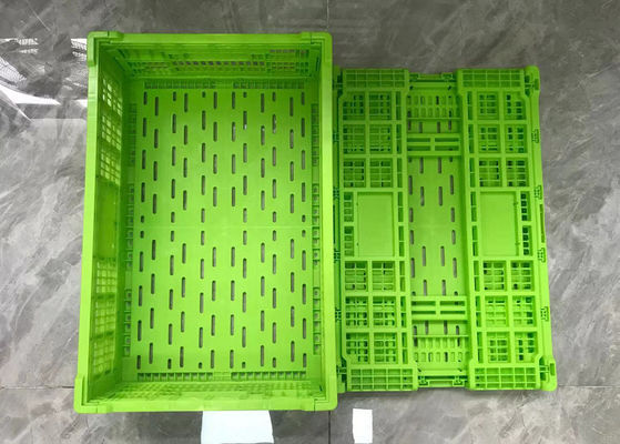 20 kg Ładowanie składanych plastikowych skrzynek warzywnych