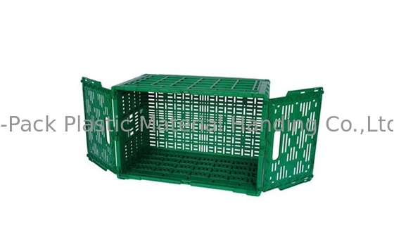 3,4 kg 100% plastikowe skrzynki z tworzywa sztucznego Virgin PP Heavy Duty i warzyw