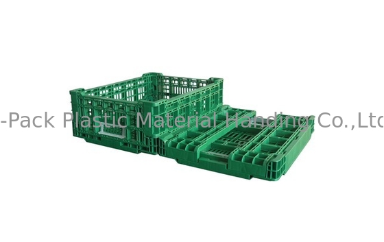 Warzywa Składana plastikowa skrzynia Przemysłowe skrzynie do przechowywania owoców 400 * 300 * 140 mm