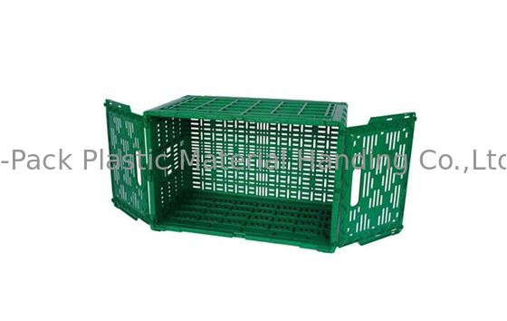 3,4 kg 100% plastikowe skrzynki z tworzywa sztucznego Virgin PP Heavy Duty i warzyw